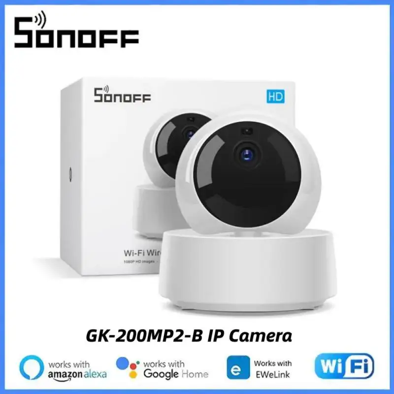 

Умная Беспроводная IP-камера SONOFF GK-200MP2-B 1080P HD с функцией ночного видения