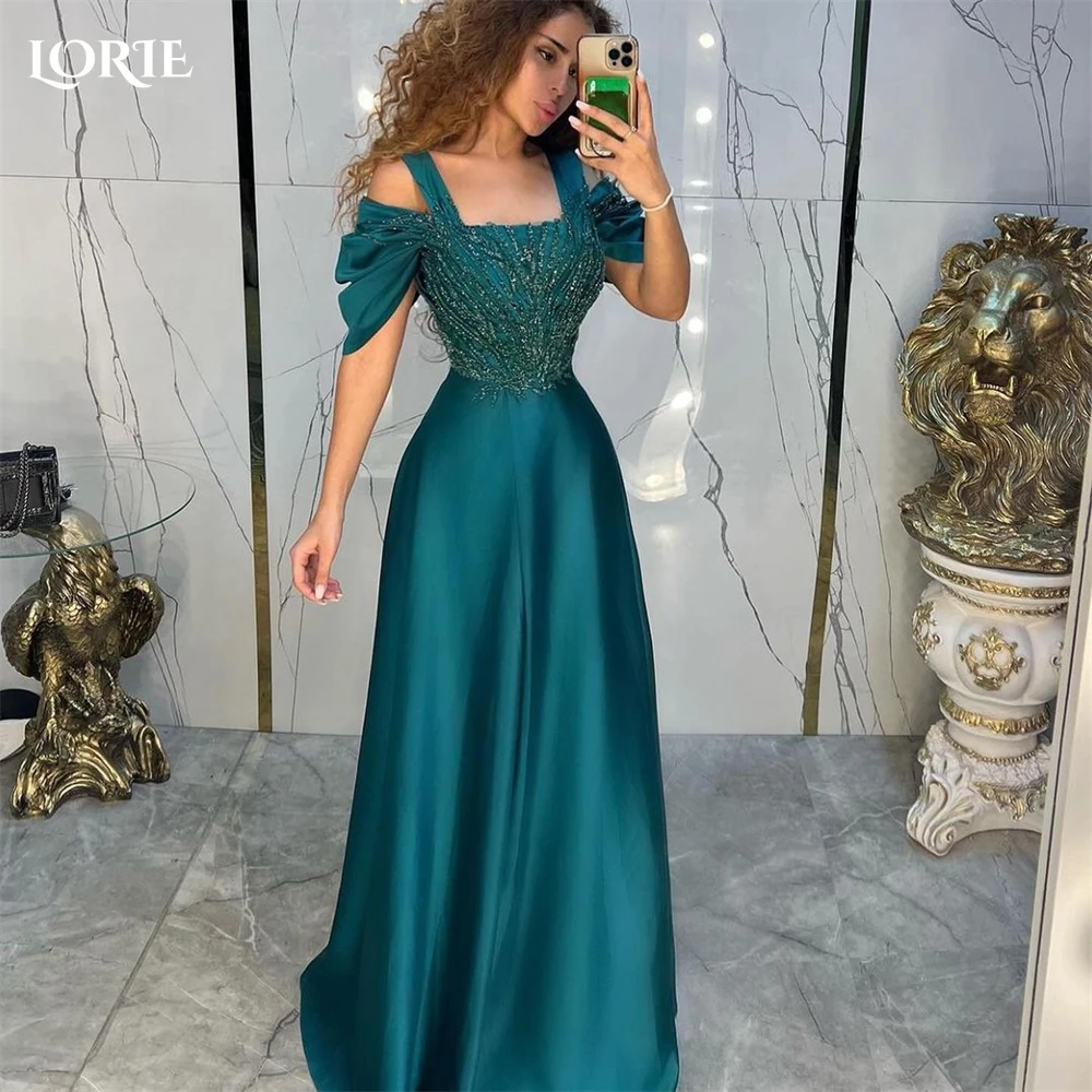LORIE Dark Turquoise Glitter Lace Elegant Evening Dresses Sparkly Off Shoulder A-Line Prom Dress Floor Wedding Party Gowns
LORIE Dark Turquoise Glitter Lace Elegant Evening Dresses Sparkly Off Shoulder A-Line Prom Dress Floor Wedding Party Gowns