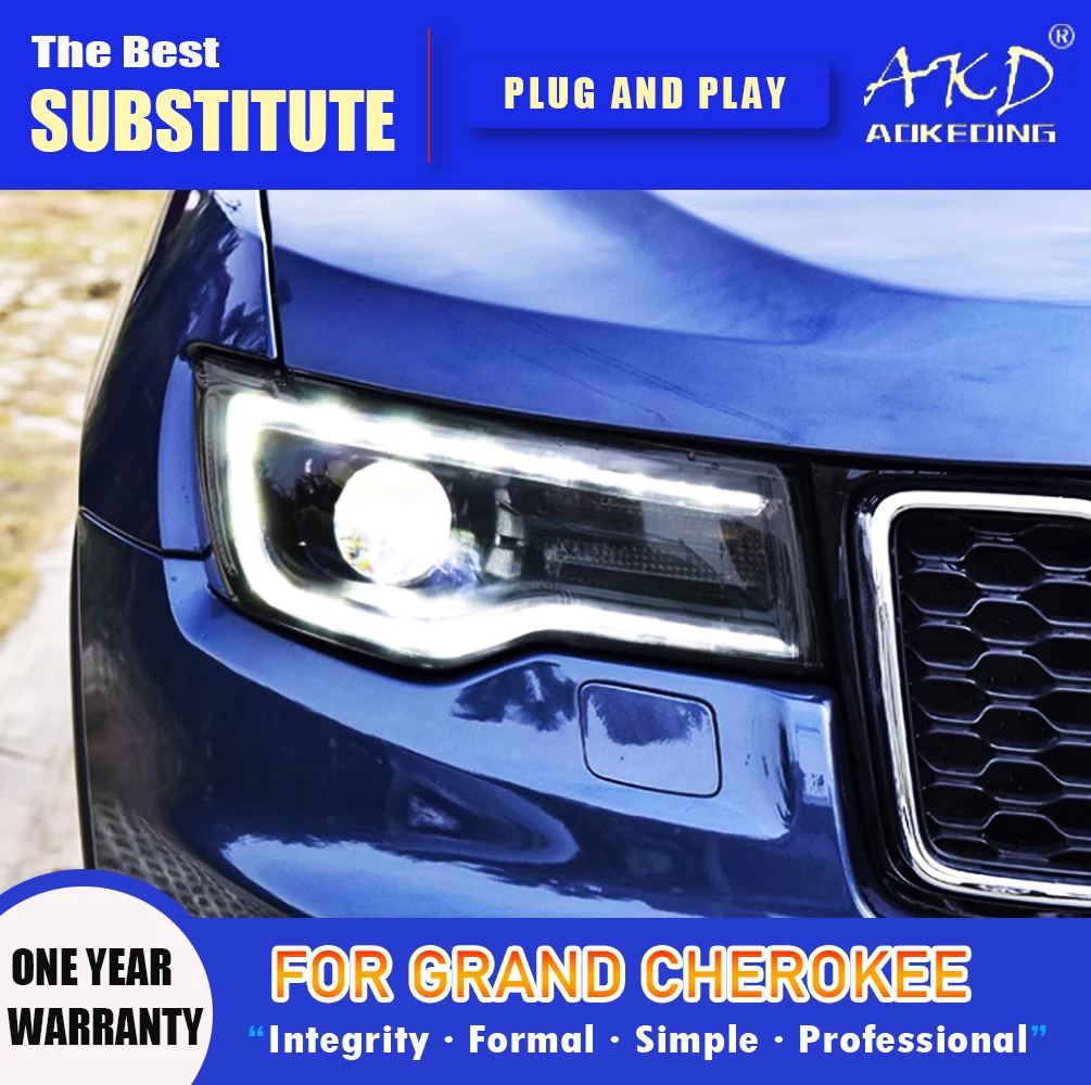 Налобный фонарь AKD для Grand Cherokee, лампа головного света 2011-2016, фары, компас, DRL, сигнал поворота, фара дальнего света, линза проектора Angel Eye
Налобный фонарь AKD для Grand Cherokee, лампа головного света 2011-2016, фары, компас, DRL, сигнал поворота, фара дальнего света, линза проектора Angel Eye