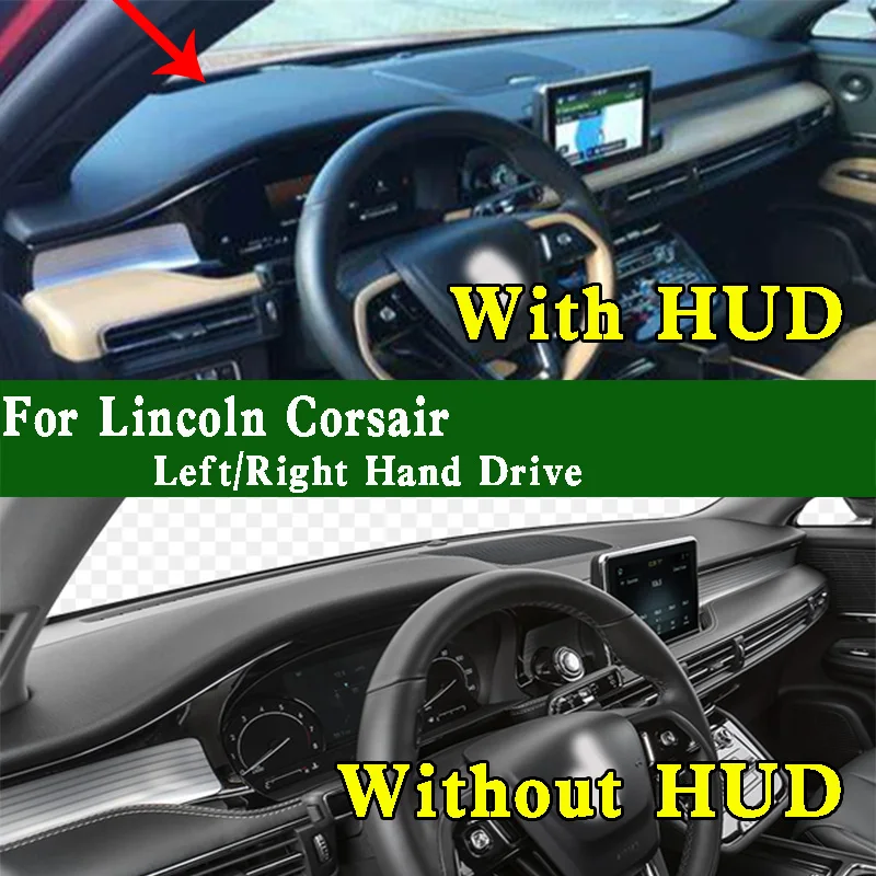 For Lincoln Corsair GT Dashmat Dashboard Cover Instrument Panel Sunscreen Insulation Protective Pad Anti-Dirt Proof Ornaments
For Lincoln Corsair GT Dashmat Dashboard Cover Instrument Panel Sunscreen Insulation Protective Pad Anti-Dirt Proof Ornaments
