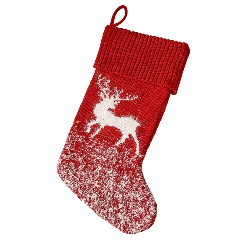 Thick Knitting Christmas Socks Gift Bag Santa Snowman Deer Candy Bags Homw Christmas Tree Hanging Decoration Socks
Thick Knitting Christmas Socks Gift Bag Santa Snowman Deer Candy Bags Homw Christmas Tree Hanging Decoration Socks