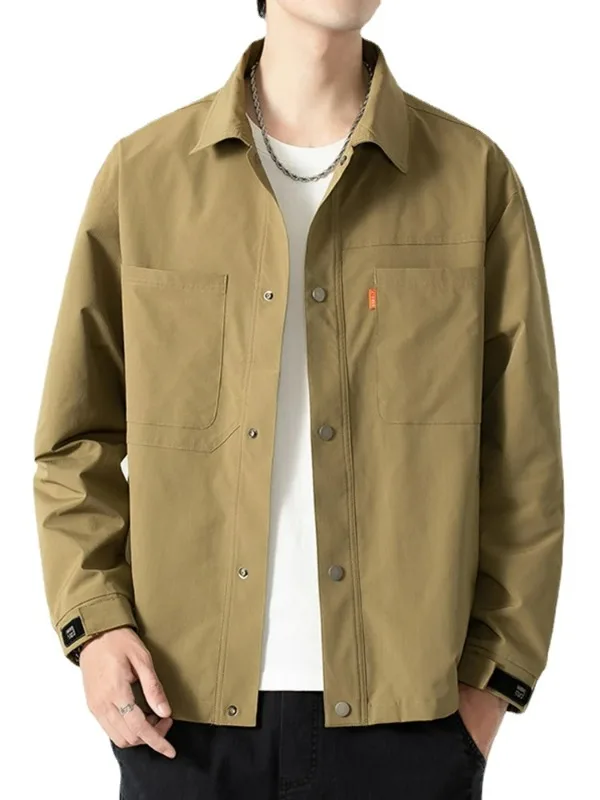 2023 New Shirts Collar Men's Jacket Chest Pockets Single Breasted Waterproof Men Windbreaker Casual Jacket Coats Plus Size 8XL
2023 New Shirts Collar Men's Jacket Chest Pockets Single Breasted Waterproof Men Windbreaker Casual Jacket Coats Plus Size 8XL
