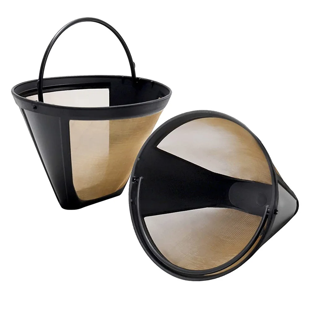 Coffee Filter Basket Replace Stainless Steel Reusable Cone Shape Permanent Coffee Filter Basket Coffee Tea Filter Brewer Tool
Coffee Filter Basket Replace Stainless Steel Reusable Cone Shape Permanent Coffee Filter Basket Coffee Tea Filter Brewer Tool