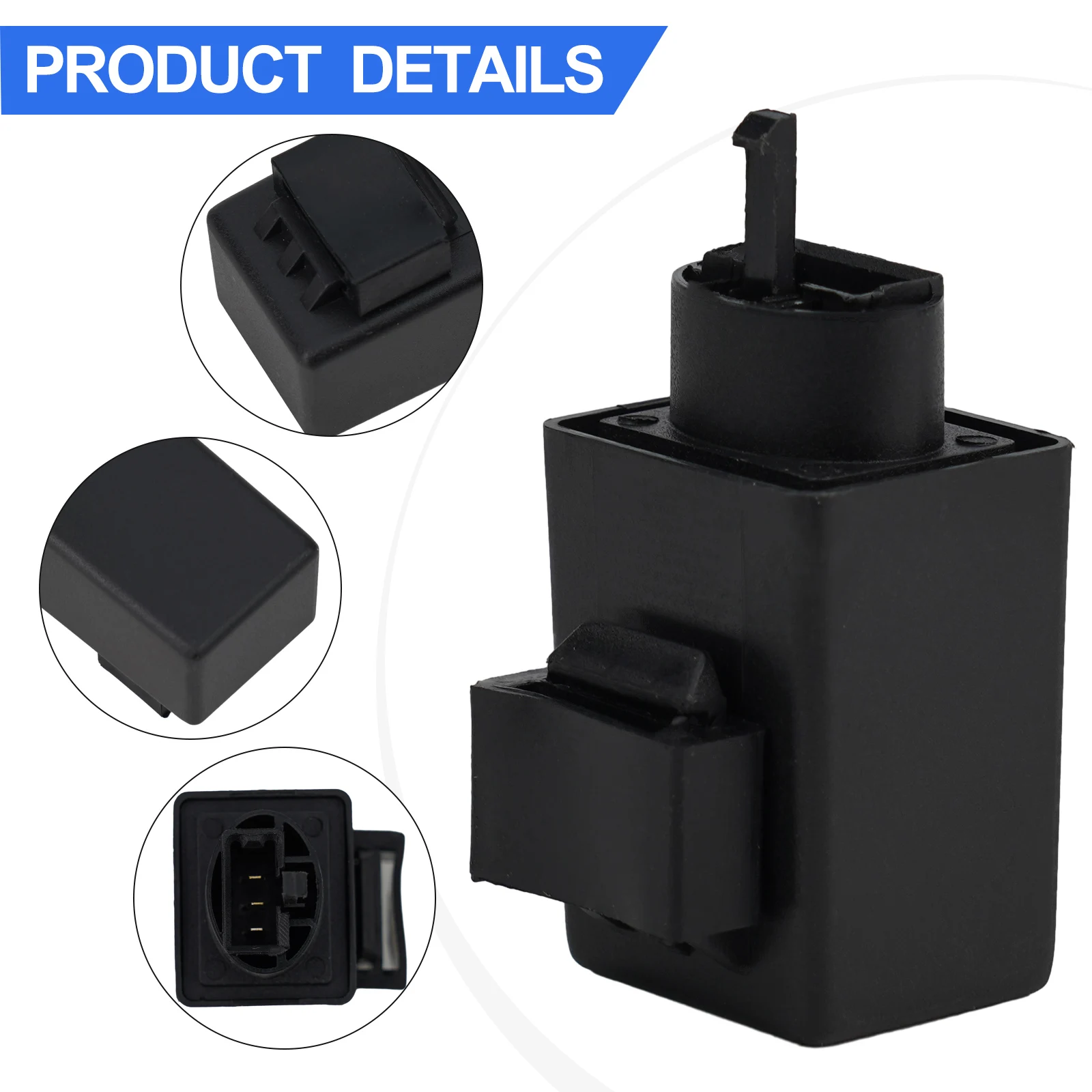 Motorcycle Light LED Flasher Relay Flasher Relay Motorcycle Parts Accessories 12V 12VDC Adjustable-LED Sensitive
Motorcycle Light LED Flasher Relay Flasher Relay Motorcycle Parts Accessories 12V 12VDC Adjustable-LED Sensitive