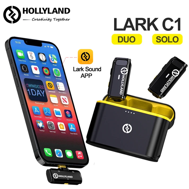 Hollyland Lark C1 беспроводной петличный микрофон, портативный мини-микрофон с шумоподавлением и передачей 200 м для iPhone, Android
Hollyland Lark C1 беспроводной петличный микрофон, портативный мини-микрофон с шумоподавлением и передачей 200 м для iPhone, Android