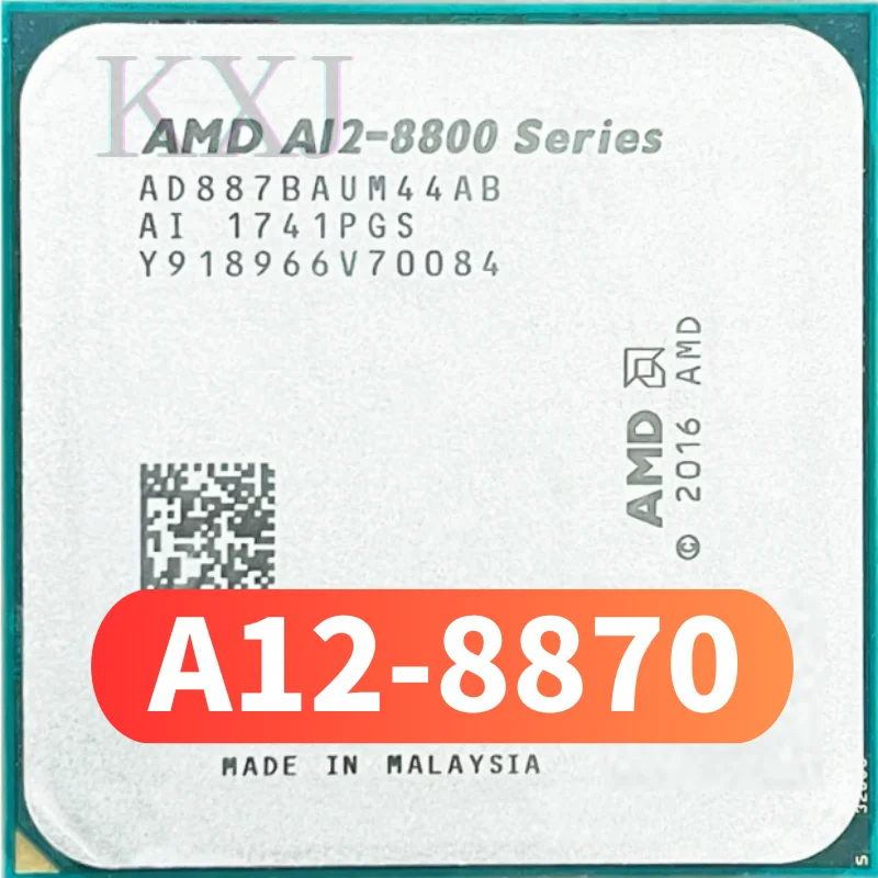 AMD PRO A12-8870 A12 8870 A12 8800 3.7 GHz 65W Quad-Core CPU Processor AD887BAUM44AB Socket AM4
AMD PRO A12-8870 A12 8870 A12 8800 3.7 GHz 65W Quad-Core CPU Processor AD887BAUM44AB Socket AM4