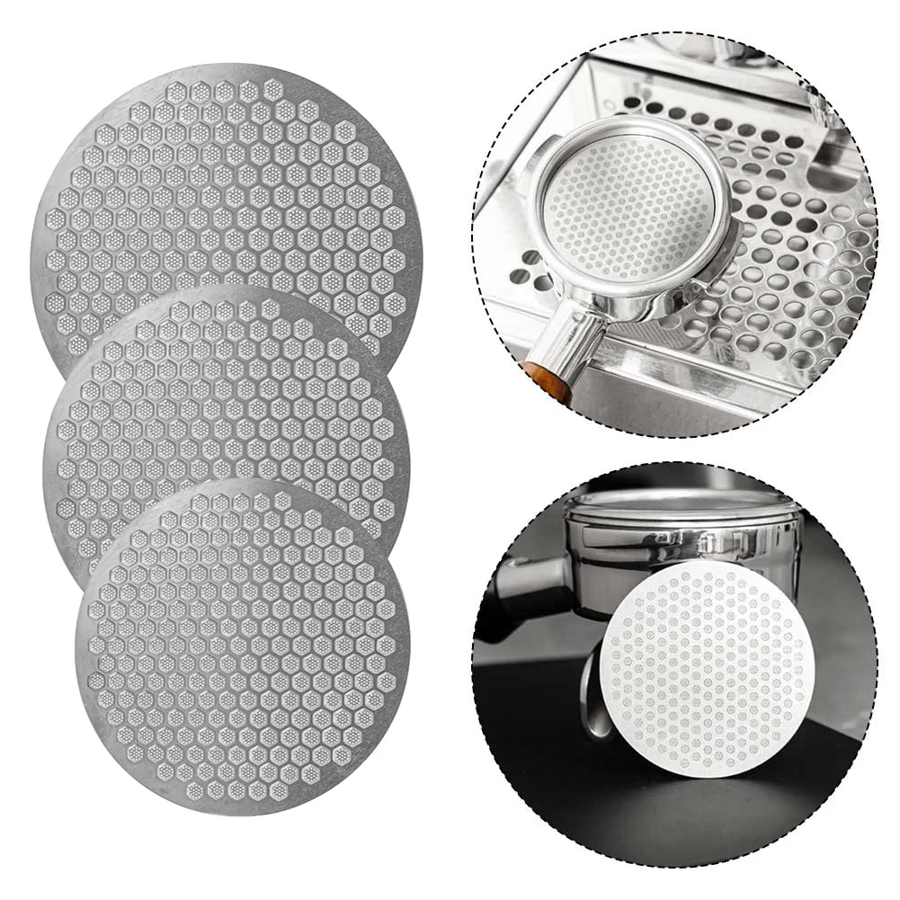 Reusable 51/53/58mm Stainless Steel Puck Screen Double Layer Coffee For Portafilter Home Basket Coffee Accessories
Reusable 51/53/58mm Stainless Steel Puck Screen Double Layer Coffee For Portafilter Home Basket Coffee Accessories