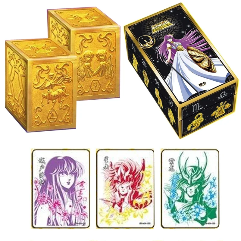 Saint Seiya Card Collection Cards Box Anime Peripherals Characters Saori Kido Seiya Shiryu Paper Hobby Children's Gifts Toys
Saint Seiya Card Collection Cards Box Anime Peripherals Characters Saori Kido Seiya Shiryu Paper Hobby Children's Gifts Toys