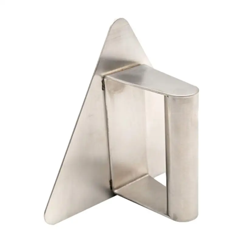 Stainless Steel Burger Press Hamburger Meat Smasher Triangle Shape Flat Top Burger Press With Handle For Bacon Chef Patty Maker
Stainless Steel Burger Press Hamburger Meat Smasher Triangle Shape Flat Top Burger Press With Handle For Bacon Chef Patty Maker