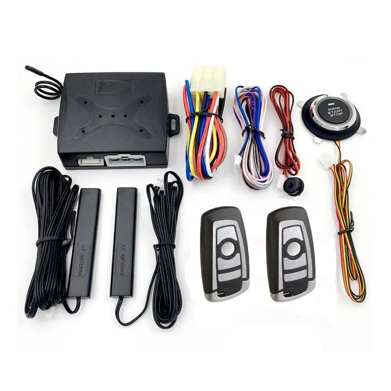 GA-08 Universal Car Alarm Two Way System PKE Push Button Start Stop Engine Keyless Entry Remote Automotive Unlock Lock Device
GA-08 Universal Car Alarm Two Way System PKE Push Button Start Stop Engine Keyless Entry Remote Automotive Unlock Lock Device