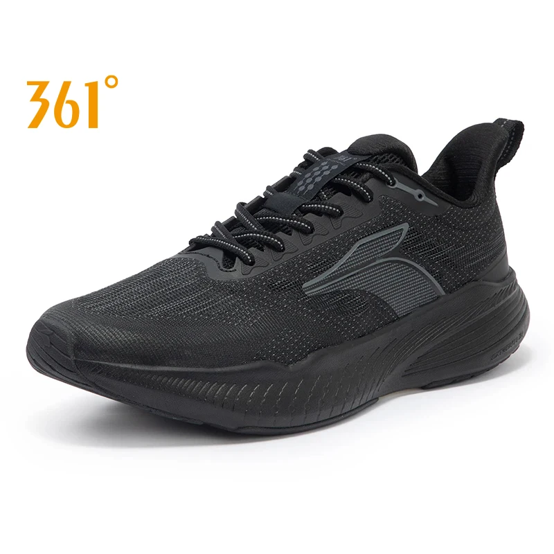 

361 Degrees 1/2 RUN Men Running Shoes Racing Wear-Resistant Shock-Absorbing Cushioning Soft Sole Jogging Sneakers Male 672422201