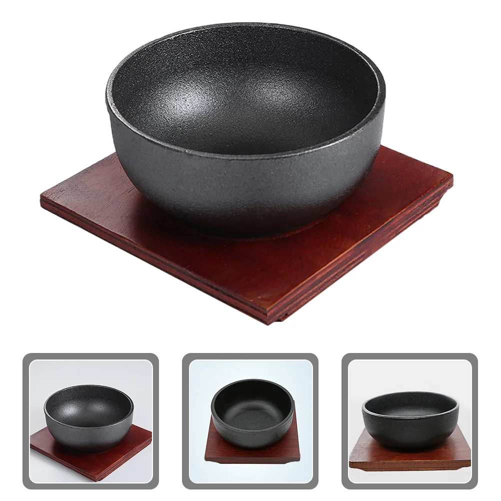 Bibimbap Cast Iron Bowl Spaghetti Noodle Container Japanese Cuisine Accessory Salad
Bibimbap Cast Iron Bowl Spaghetti Noodle Container Japanese Cuisine Accessory Salad
