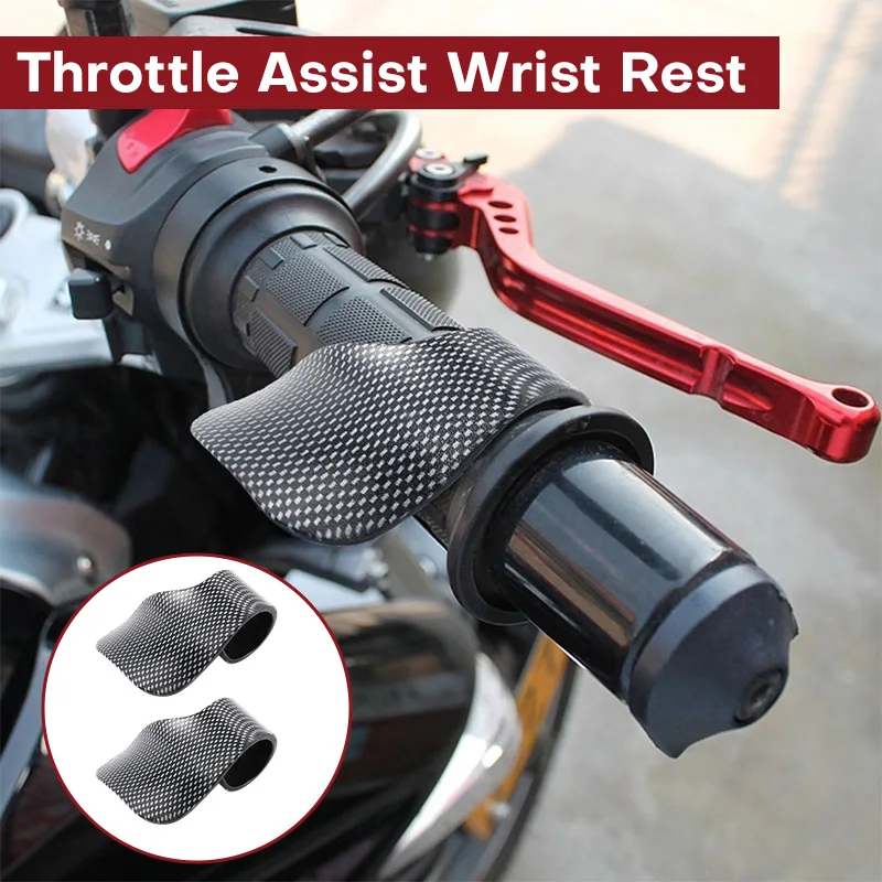 

2pcs Motorcycle Throttle Assistant Cruise Control Assist Thumb Wrist Universal Support Rest Motorcycle Equipments Accessories