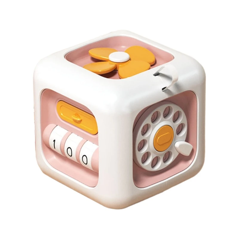 Montessori Busy Cube Toy for Kids Early Edcuational Activity Puzzle Cube Unlocking Toy Preschool Child Learning Drop Shipping
Montessori Busy Cube Toy for Kids Early Edcuational Activity Puzzle Cube Unlocking Toy Preschool Child Learning Drop Shipping