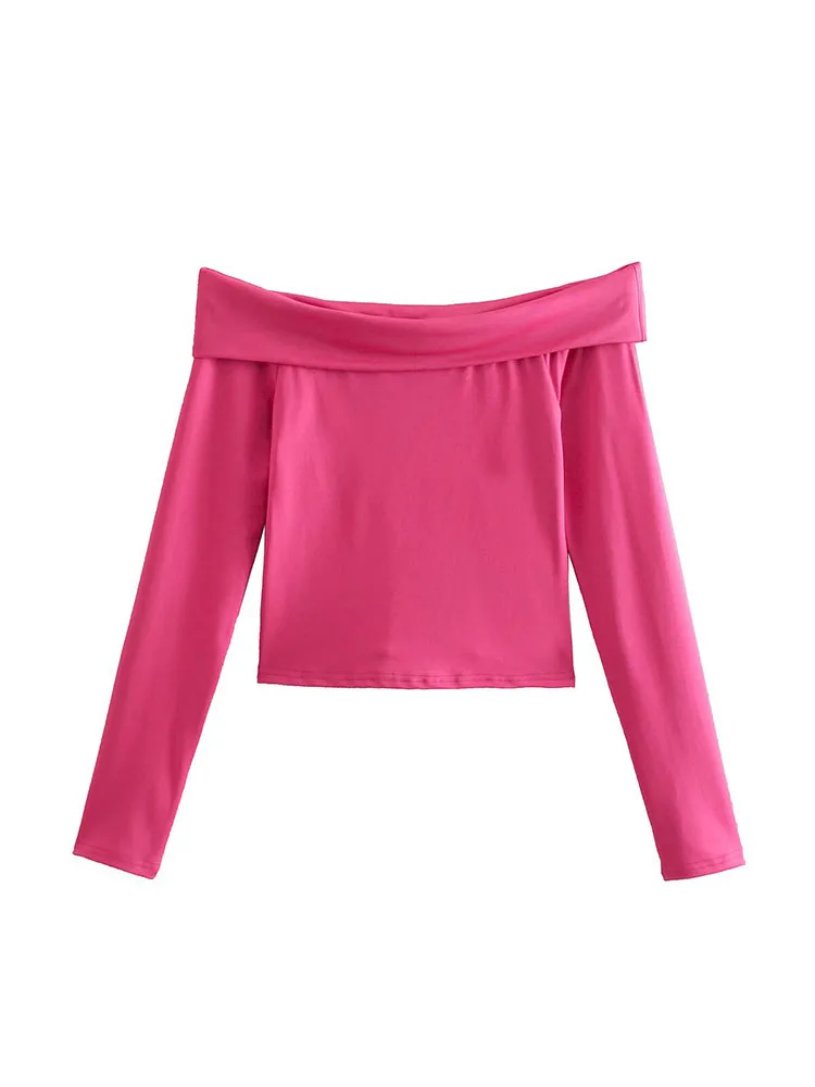 Women 2023 Winter New Fashion Cropped Off Shoulder Tank Tops Vintage Backless Long Sleeve Female Camis Chic Tops
Women 2023 Winter New Fashion Cropped Off Shoulder Tank Tops Vintage Backless Long Sleeve Female Camis Chic Tops
