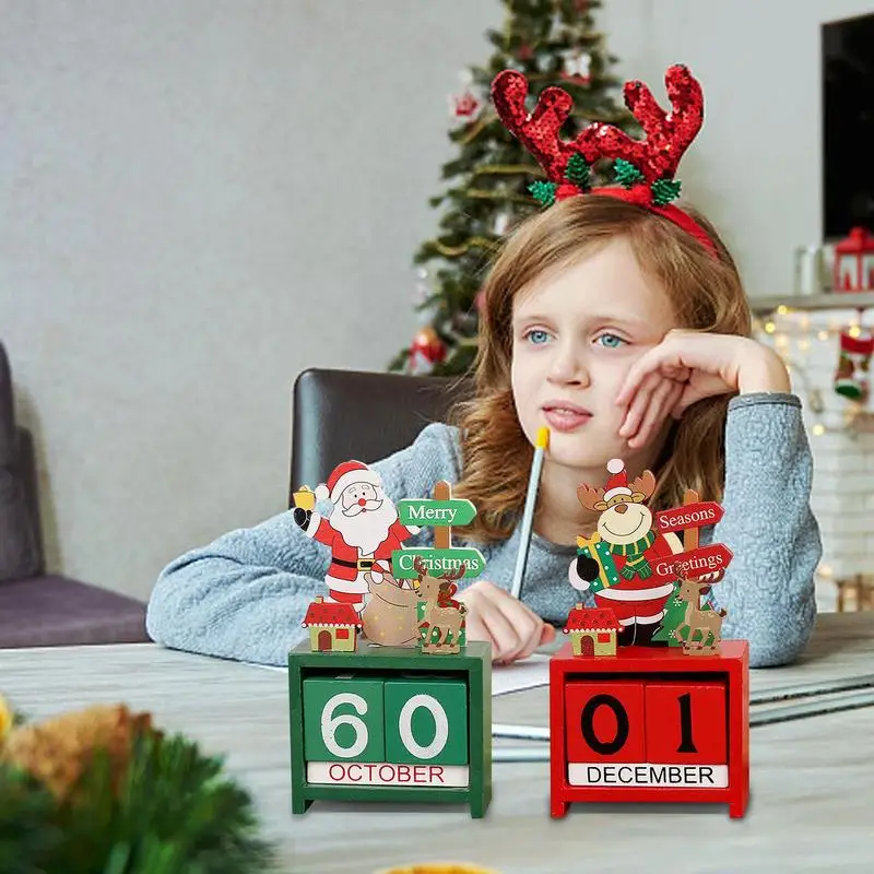 Christmas Countdown Calendar Block Wooden Christmas Santa Countdown Calendar Wood Tabletop Desk Calendars Decoration For Home
Christmas Countdown Calendar Block Wooden Christmas Santa Countdown Calendar Wood Tabletop Desk Calendars Decoration For Home