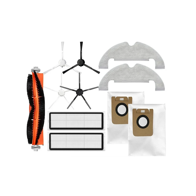 Запчасти для пылесоса Dreame L10 Plus / Z10 Pro, основная и боковая щетки, фильтр НЕРА, тряпочка для швабры, аксессуары
Запчасти для пылесоса Dreame L10 Plus / Z10 Pro, основная и боковая щетки, фильтр НЕРА, тряпочка для швабры, аксессуары