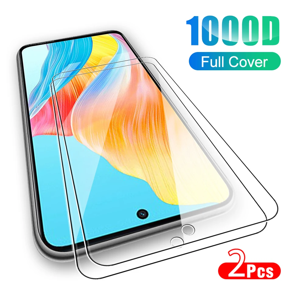 

2pcs For Oppo A98 A79 A78 A58 A58x A94 5G screen protector Oppoa 77s A77 A57s A57e A57 4G A18 A38 A16 A16s A54s protective glass