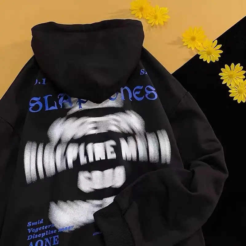 American Style Retro Fuzzy Letter Printed Hoodie Men and Women Autumn and Winter New Fashion Streetwear Sense Design Couple Top
American Style Retro Fuzzy Letter Printed Hoodie Men and Women Autumn and Winter New Fashion Streetwear Sense Design Couple Top
