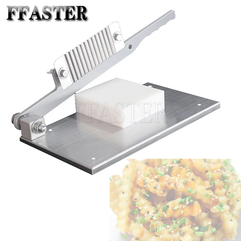 

Potato Cutter Stainless Steel Wavy Knife Potato Chip Slicer Dough Vegetable Fruit Chopper French Fry Maker Tools Cooking Kitchen