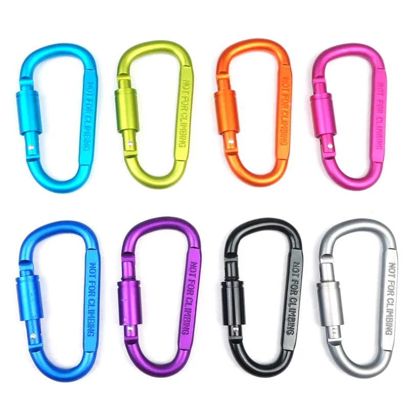 1PCS Aluminium Alloy Colorful Carabiners Safety Buckles Outdoor Sports Keychain Climbing Button Camping Hiking Key Hooks #8
1PCS Aluminium Alloy Colorful Carabiners Safety Buckles Outdoor Sports Keychain Climbing Button Camping Hiking Key Hooks #8