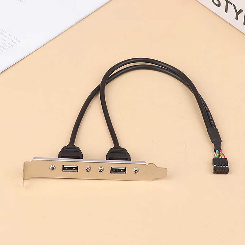 USB 2.0 Cable Dual Port USB Bezel Cable USB Rear Bezel Expansion Cable Computer Chassis PCI Bezel
USB 2.0 Cable Dual Port USB Bezel Cable USB Rear Bezel Expansion Cable Computer Chassis PCI Bezel