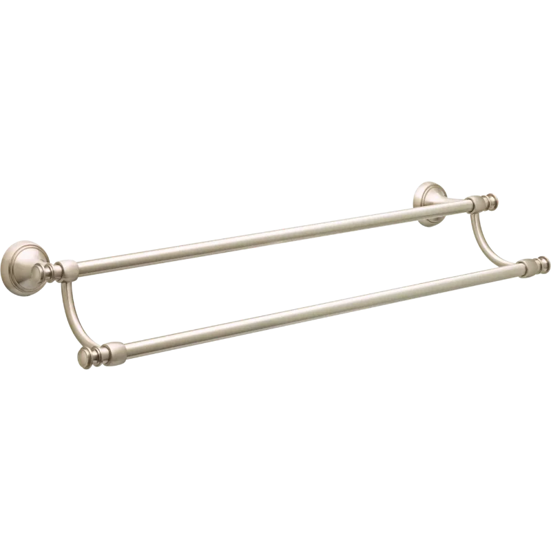 

Better Homes & Gardens Safford 24" Double Towel Bar, Satin Nickel Towel Holder