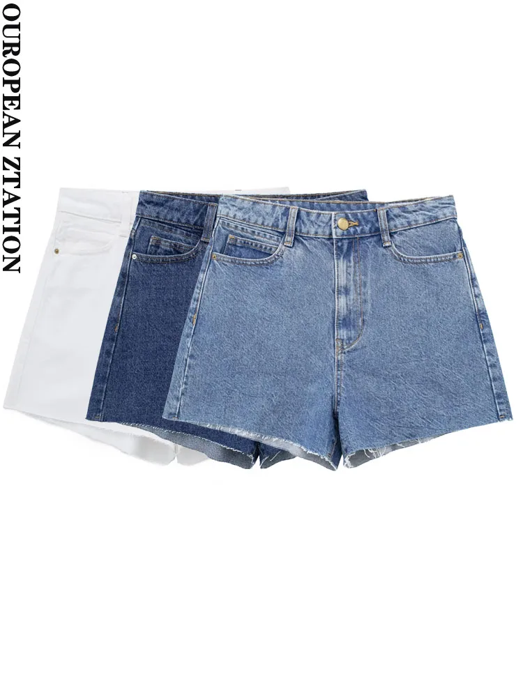 PAILETE Women 2023 fashion with pockets denim shorts vintage high waist zipper fly female short pants mujer
PAILETE Women 2023 fashion with pockets denim shorts vintage high waist zipper fly female short pants mujer