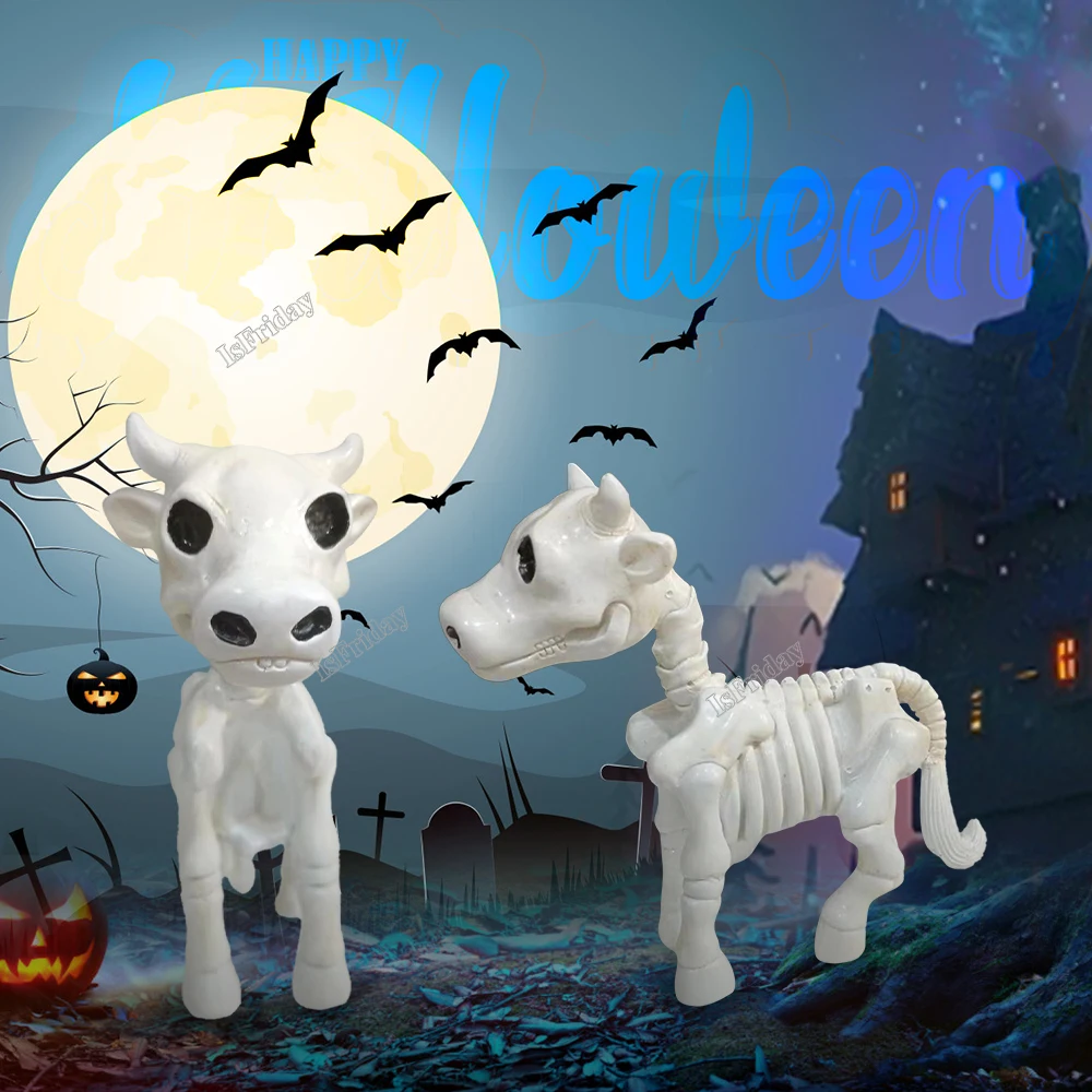 New Cow Skeleton Halloween Decoration Skeleton Cow Halloween, Resin Cow Skull, Halloween Haunted Skeleton,Dropshipping
New Cow Skeleton Halloween Decoration Skeleton Cow Halloween, Resin Cow Skull, Halloween Haunted Skeleton,Dropshipping