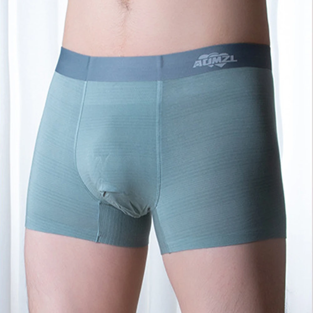 Men Modal Boxer Seamless Underpants Soft Skin Friendly Shorts Panties Pouch Elasticity Underwear Solid Loose Bottom Wear
Men Modal Boxer Seamless Underpants Soft Skin Friendly Shorts Panties Pouch Elasticity Underwear Solid Loose Bottom Wear