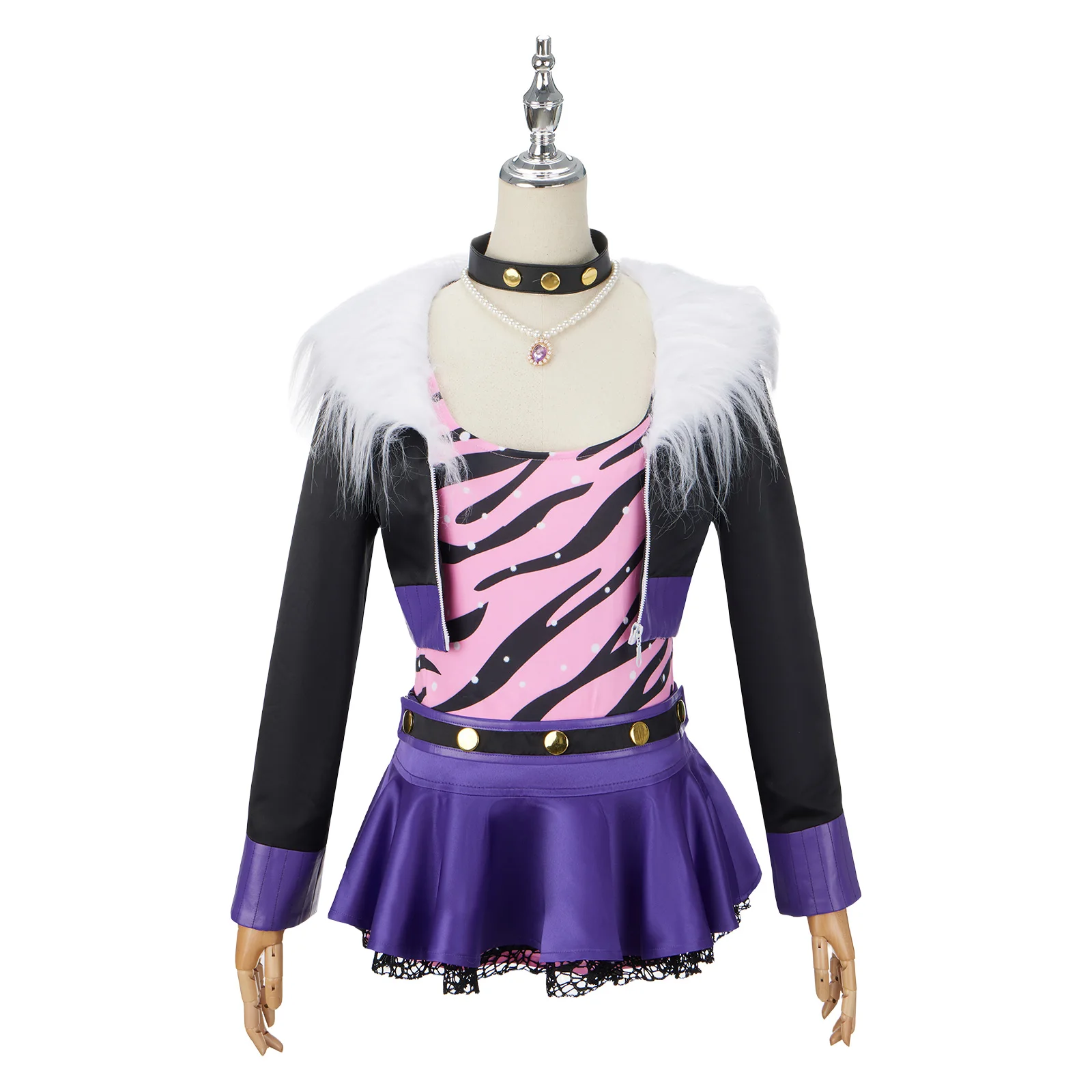 Monster Cosplay Costume Wig Suit Multiple Types of Roleplay Sweater Jacket Skirt Necklaces Sets Halloween Cos Party Outfits
Monster Cosplay Costume Wig Suit Multiple Types of Roleplay Sweater Jacket Skirt Necklaces Sets Halloween Cos Party Outfits