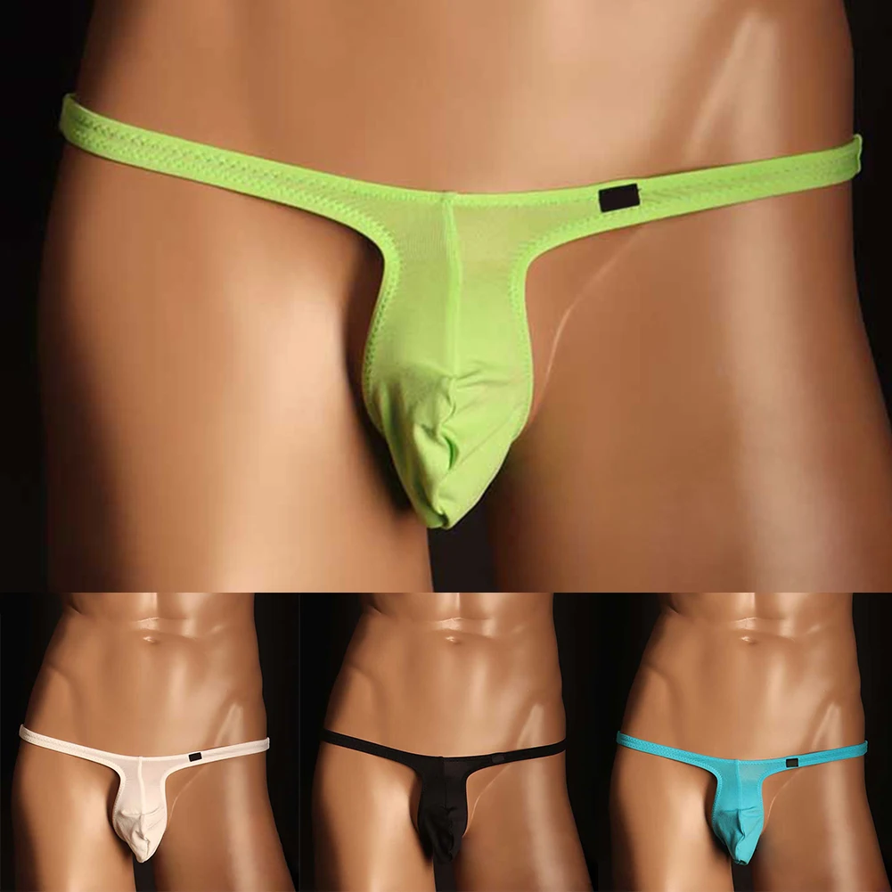 2023 Hot Sexy Pouch Thong Mens Mesh See-through V-String Panties Man G-string Underwear Male Satin T-back Briefs Nightwear
2023 Hot Sexy Pouch Thong Mens Mesh See-through V-String Panties Man G-string Underwear Male Satin T-back Briefs Nightwear