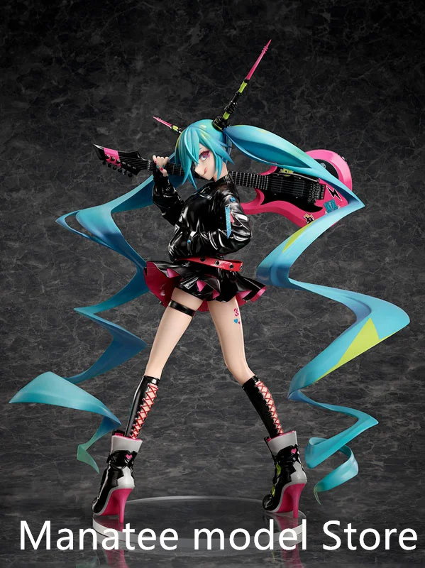 Stronger Original Hatsune Miku LAM Rock Singer Ver. 1/7 PVC Action Figure Anime Model Toys Collection Doll Gift
Stronger Original Hatsune Miku LAM Rock Singer Ver. 1/7 PVC Action Figure Anime Model Toys Collection Doll Gift