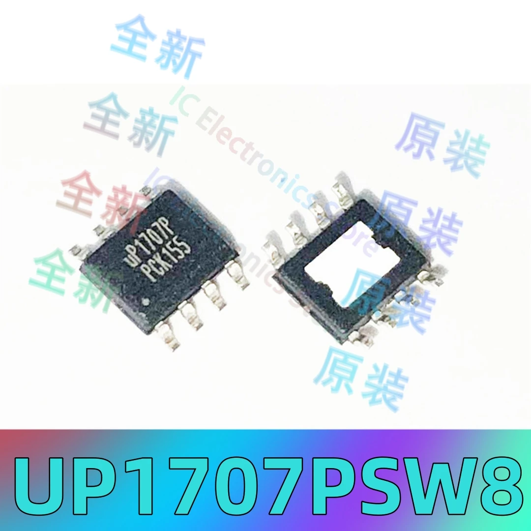 

Оригинальный подлинный UP1707PSW8 Шелковый экран UP1707P SMT SOP-8 Переключатель Регулятор IC чип