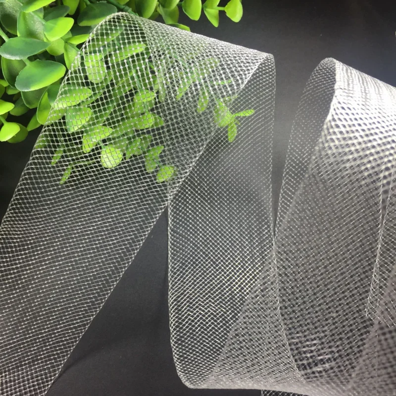 50 ярдов, жесткая Полиэстеровая сетчатая лента, плоская простая тесьма для женского шитья, аксессуары для свадебного платья, танцев, торжественных платьев 
50 ярдов, жесткая Полиэстеровая сетчатая лента, плоская простая тесьма для женского шитья, аксессуары для свадебного платья, танцев, торжественных платьев