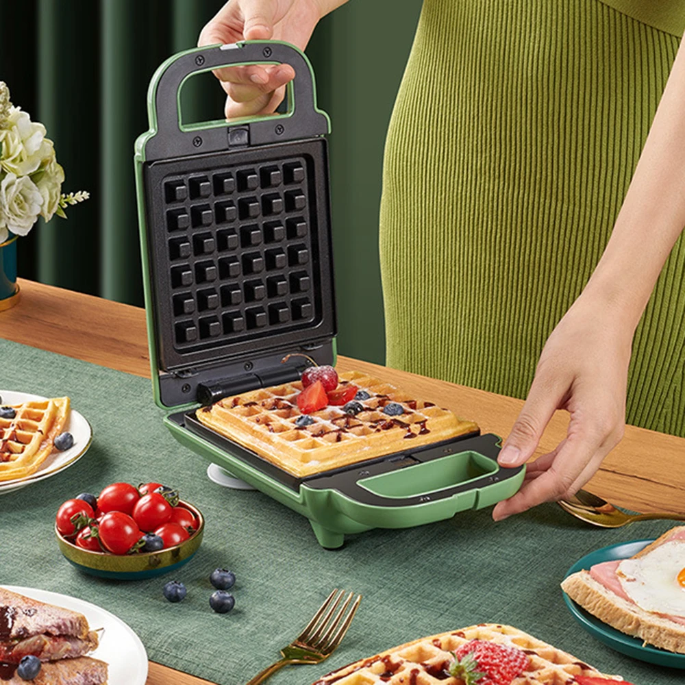 Mini Sandwich Waffle Maker Breakfast Machine Multifunctional Heating Toast Small Light Food Machine Pancake
Mini Sandwich Waffle Maker Breakfast Machine Multifunctional Heating Toast Small Light Food Machine Pancake