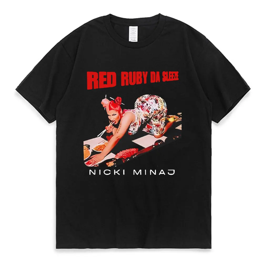 Nicki Minaj New Music Album Red Ruby Da Sleeze Graphic T Shirt Men Women Vintage Hip Hop T-Shirt Men Women's Oversized T-shirts
Nicki Minaj New Music Album Red Ruby Da Sleeze Graphic T Shirt Men Women Vintage Hip Hop T-Shirt Men Women's Oversized T-shirts