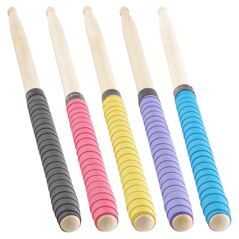 2 Roll Drumsticks Grips PU Anti-Slip Absorb Sweat Grip Wrap Tape For 7A 5A 5B 7B Drumsticks Percussion Instruments Accessories
2 Roll Drumsticks Grips PU Anti-Slip Absorb Sweat Grip Wrap Tape For 7A 5A 5B 7B Drumsticks Percussion Instruments Accessories