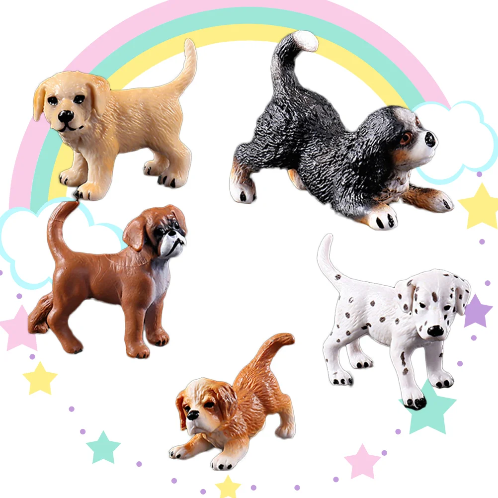 5pcs Realistic Dog Figure Toy Funny Plastic Dog Model Toy Ornaments for Kids Random Style
5pcs Realistic Dog Figure Toy Funny Plastic Dog Model Toy Ornaments for Kids Random Style