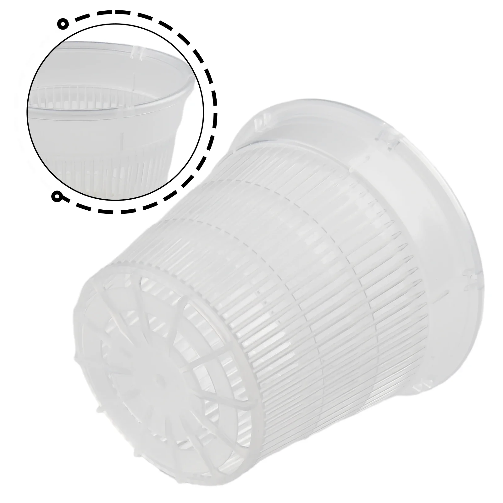 Plant Pot Flower Pot Plastic Pots Washable Plastic Breathable Clear Flower Pot Stand For Milkweed Light-transmitting
Plant Pot Flower Pot Plastic Pots Washable Plastic Breathable Clear Flower Pot Stand For Milkweed Light-transmitting
