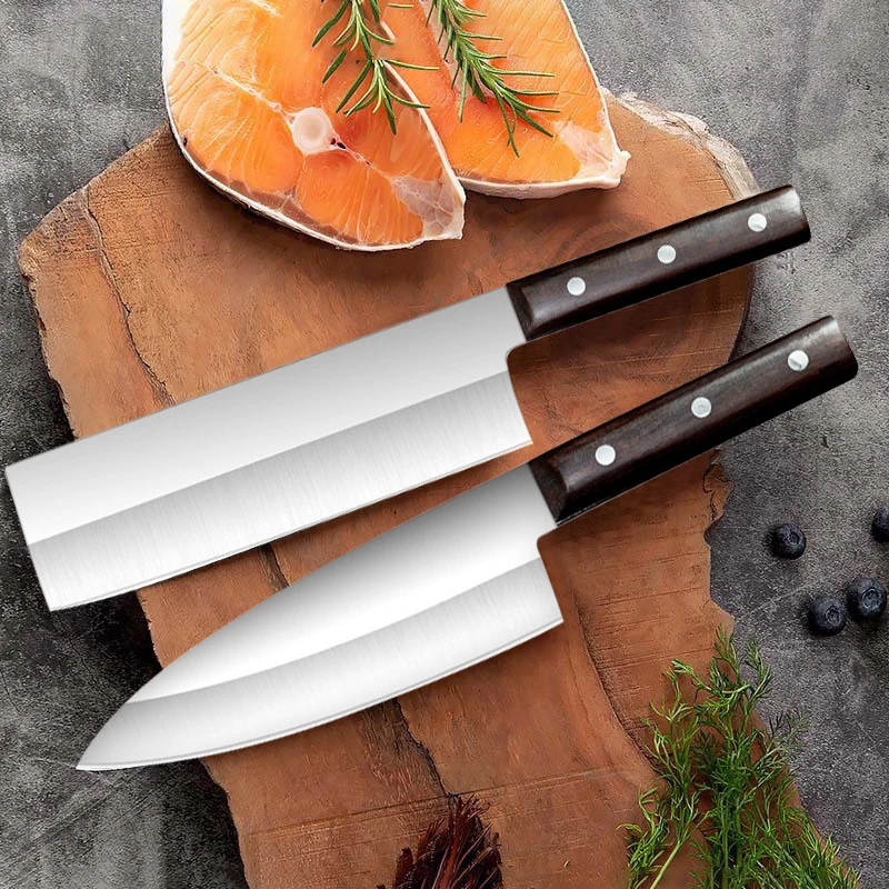 

Pr Deba нож для рыбы японский сантоку слайсер для лосося сашими рыбы необработанный нож острые лезвия деревянная ручка шеф-повара