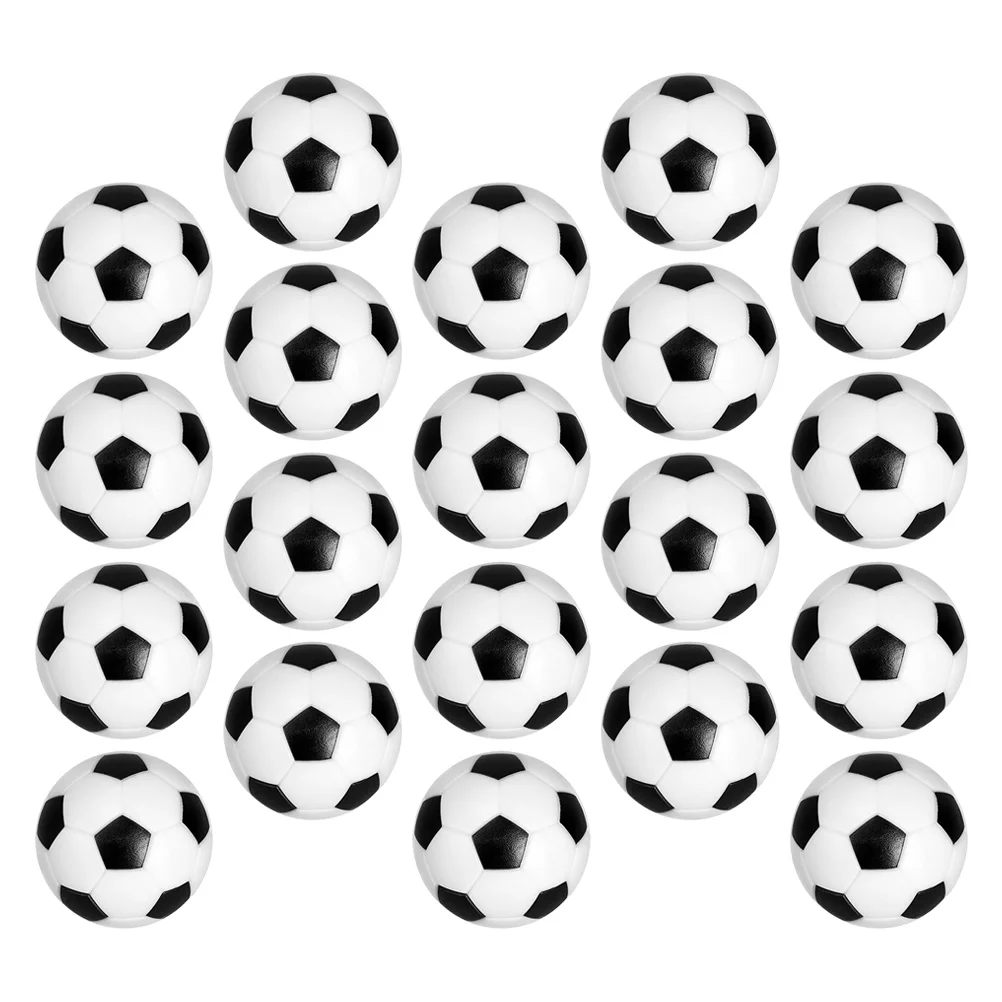 

20 Pcs Foosball Machine Desk Game Accessories Balls Board Replacements Table Football Soccer Games