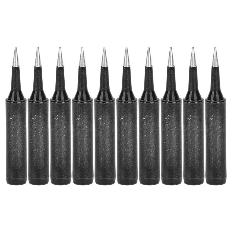 10Pcs 900M-T-I Series Soldering Iron Tips Soldering Bits Welding Industrial More Tool For 900M‑ESD 907 907‑ESD 933
10Pcs 900M-T-I Series Soldering Iron Tips Soldering Bits Welding Industrial More Tool For 900M‑ESD 907 907‑ESD 933