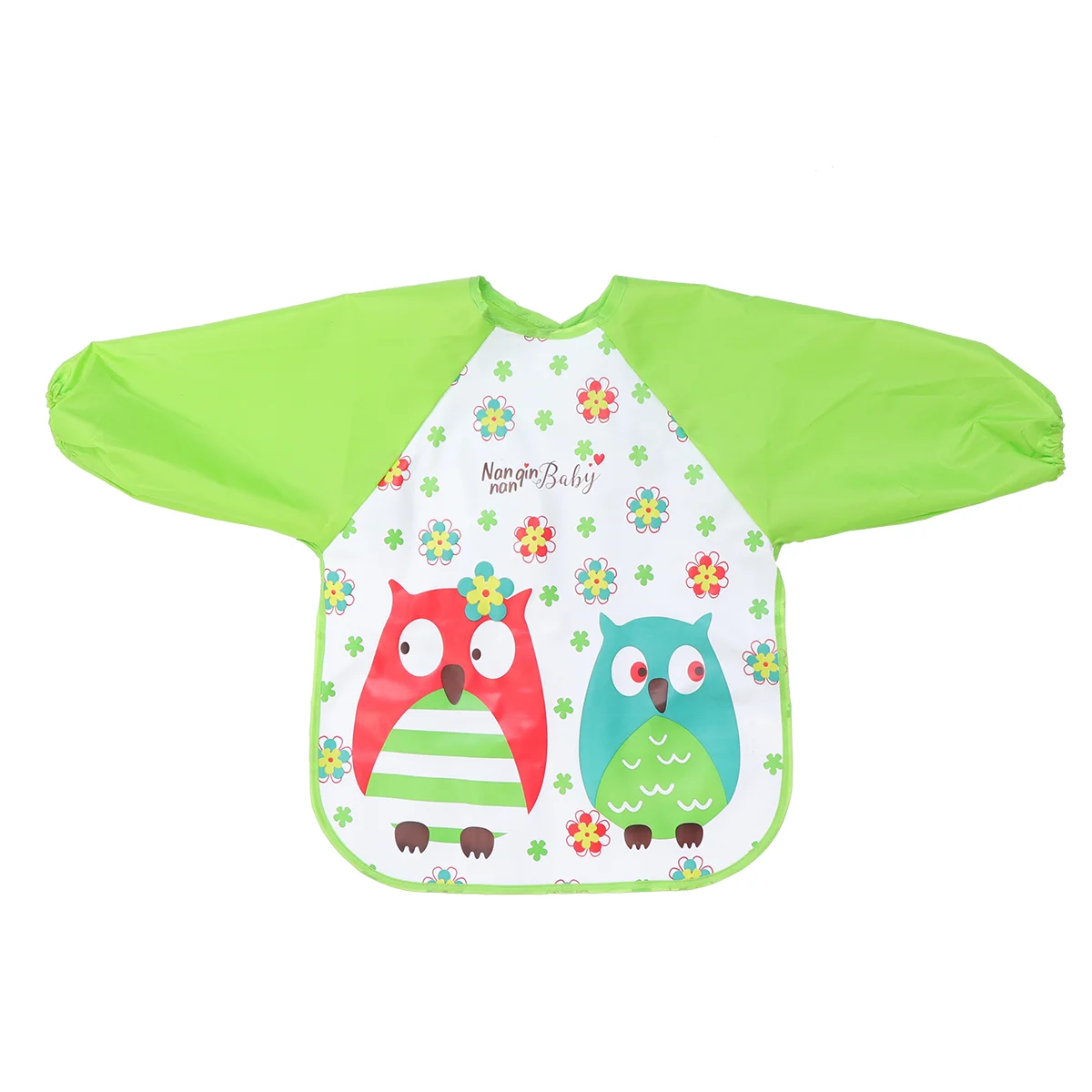 Waterproof Childrens Smock Printed Bird Pattern Aprons with Fastener Pocket and Sleeves Artist Shirt for Eating 
Waterproof Childrens Smock Printed Bird Pattern Aprons with Fastener Pocket and Sleeves Artist Shirt for Eating