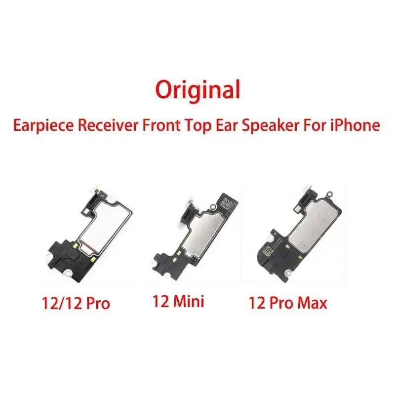 Original Front Top Ear Earpiece Flex For iPhone 12 Mini Pro Max Ear Speaker Headphone Sound Receiver Flex Cable
Original Front Top Ear Earpiece Flex For iPhone 12 Mini Pro Max Ear Speaker Headphone Sound Receiver Flex Cable