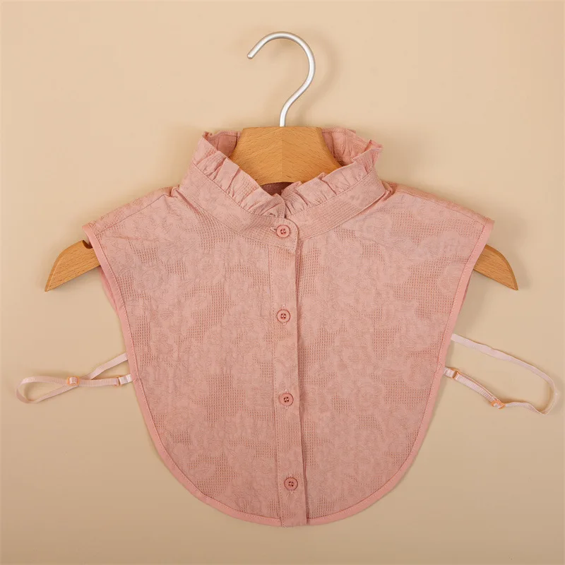 Ruffles Stand Shirt False Collar for Women Solid Color Fake Collar Bow Tie Sweater Decorative Girls Detachable Collar
Ruffles Stand Shirt False Collar for Women Solid Color Fake Collar Bow Tie Sweater Decorative Girls Detachable Collar