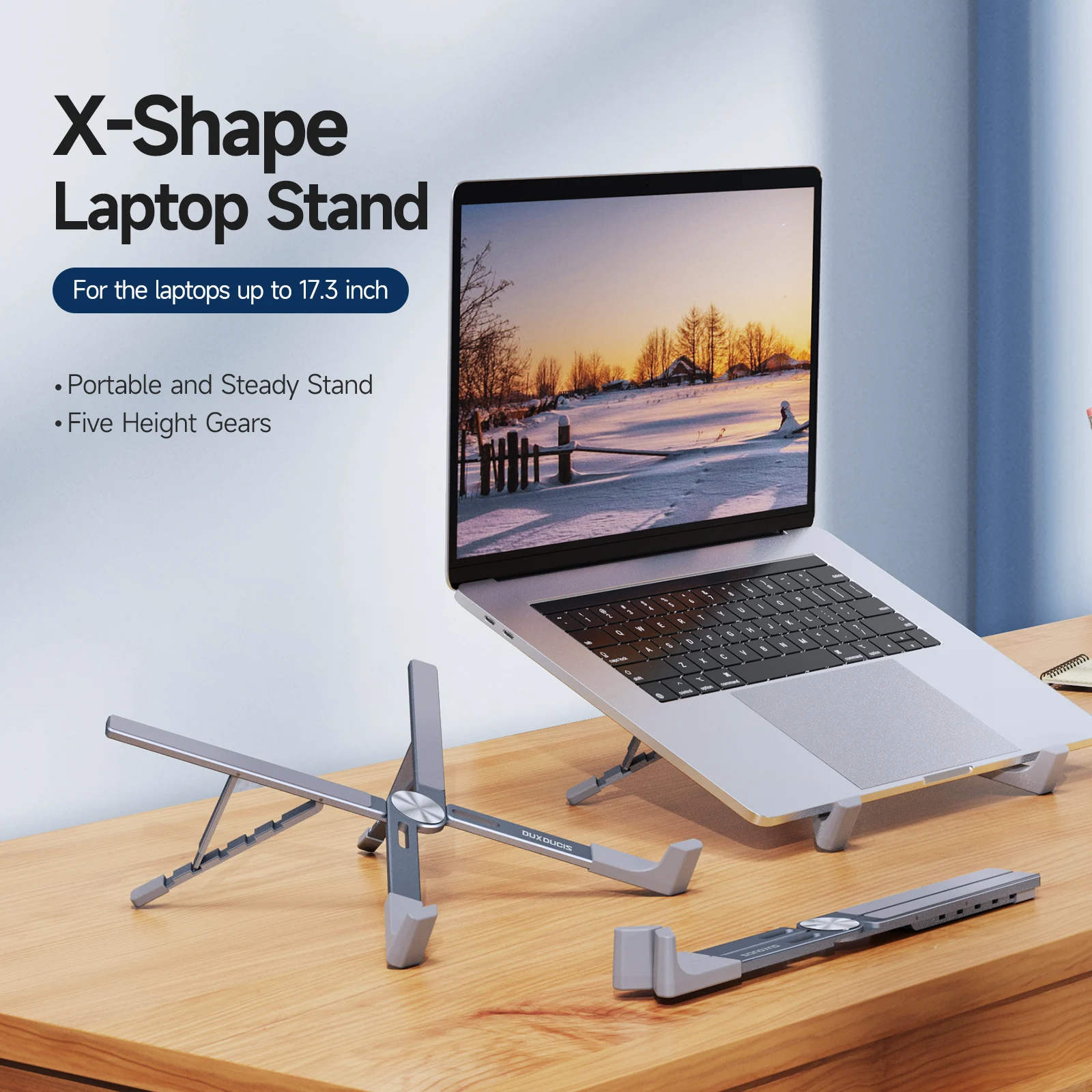 New X-Shape Desktop Handwriting Tablet Stand, Portable Foldable Aluminum Laptop Cooling Stand
New X-Shape Desktop Handwriting Tablet Stand, Portable Foldable Aluminum Laptop Cooling Stand