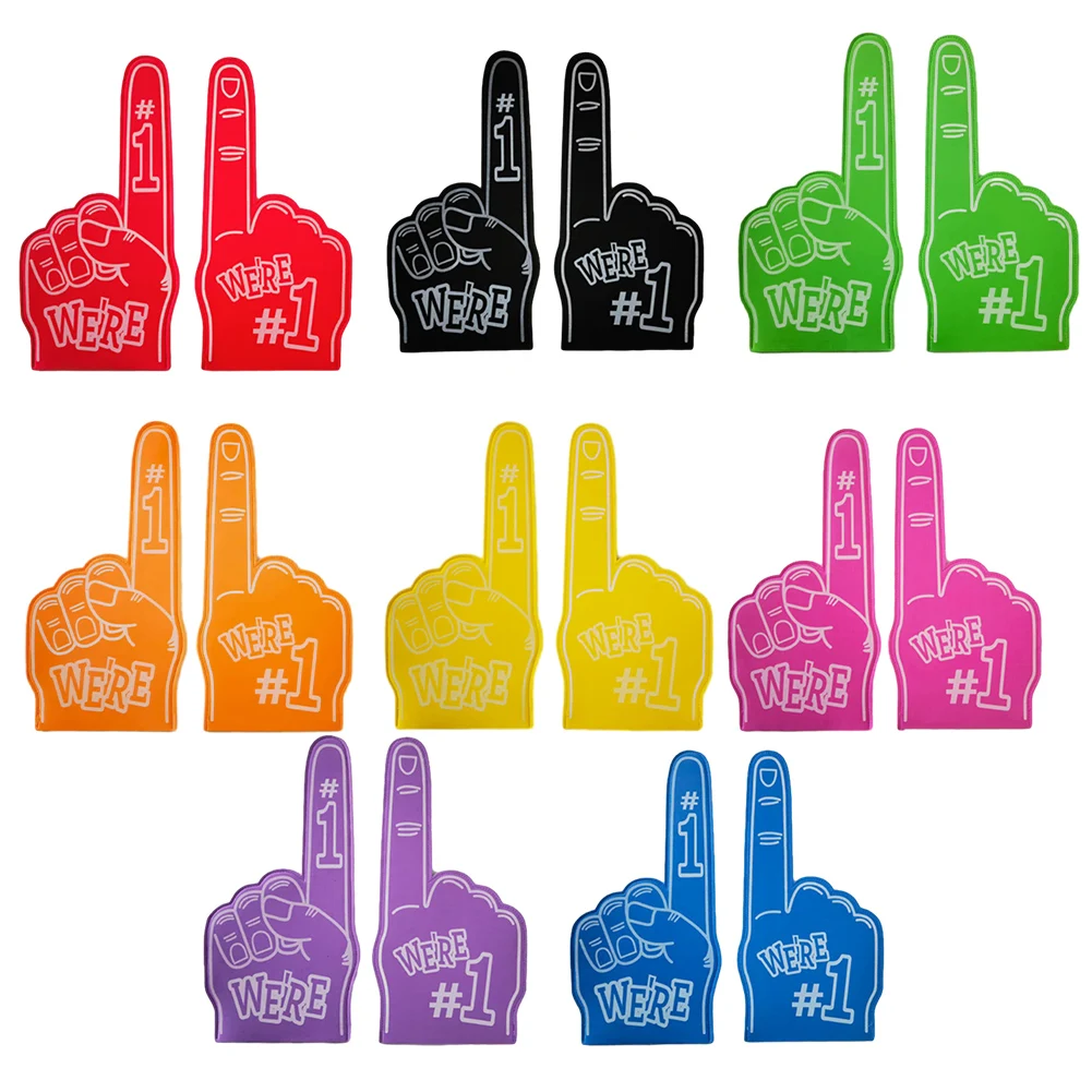 1pc Universal Large Foam Hand Finger Football Match Cheer Props Palm Gesture Cheerleading Props For Outdoor Sports Accessories
1pc Universal Large Foam Hand Finger Football Match Cheer Props Palm Gesture Cheerleading Props For Outdoor Sports Accessories