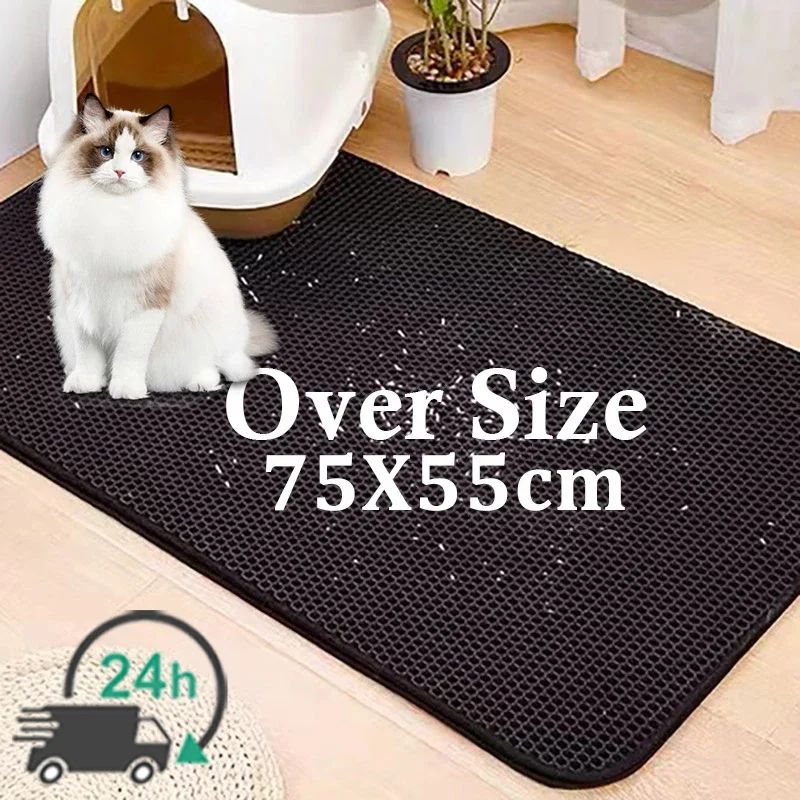 Double Layer Pet Litter Mat, Cat Litter Box Mat, Non-Slip Toilet Pad, Washable Bed, Cat Accessories
Double Layer Pet Litter Mat, Cat Litter Box Mat, Non-Slip Toilet Pad, Washable Bed, Cat Accessories