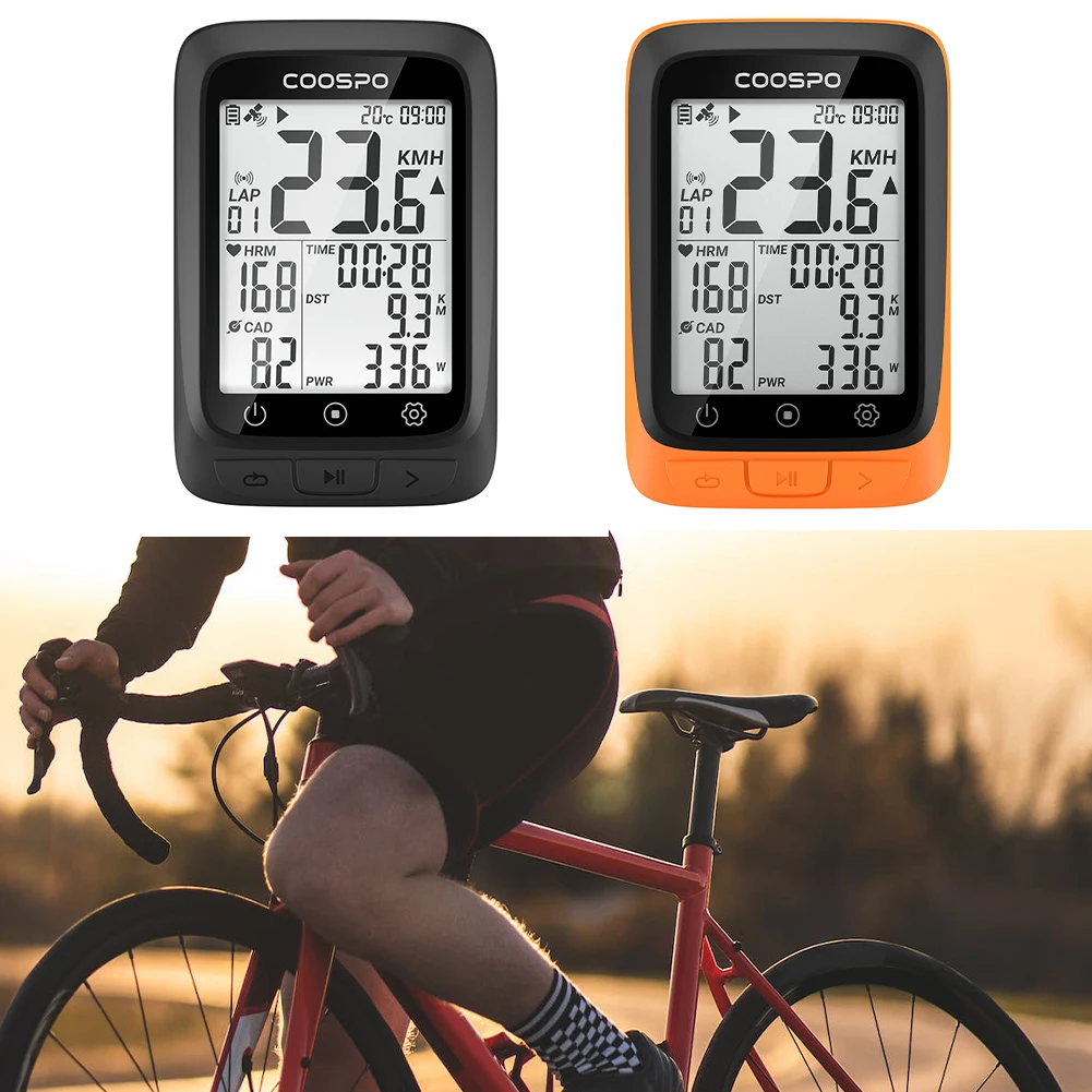 COOSPO BC107 Bike Computer 2.4 Inch Segment Screen GPS Wireless Bicycle Odometer Speedometer ANT+ Waterproof Cycling Accessories
COOSPO BC107 Bike Computer 2.4 Inch Segment Screen GPS Wireless Bicycle Odometer Speedometer ANT+ Waterproof Cycling Accessories